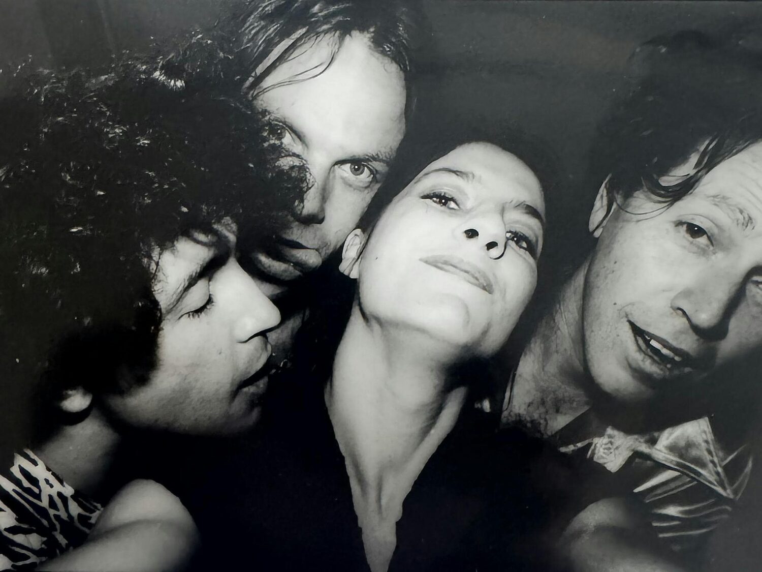 X-Press Magazine photographer Toni Wilkinson with iconic WA swamp rockers The Scientists.