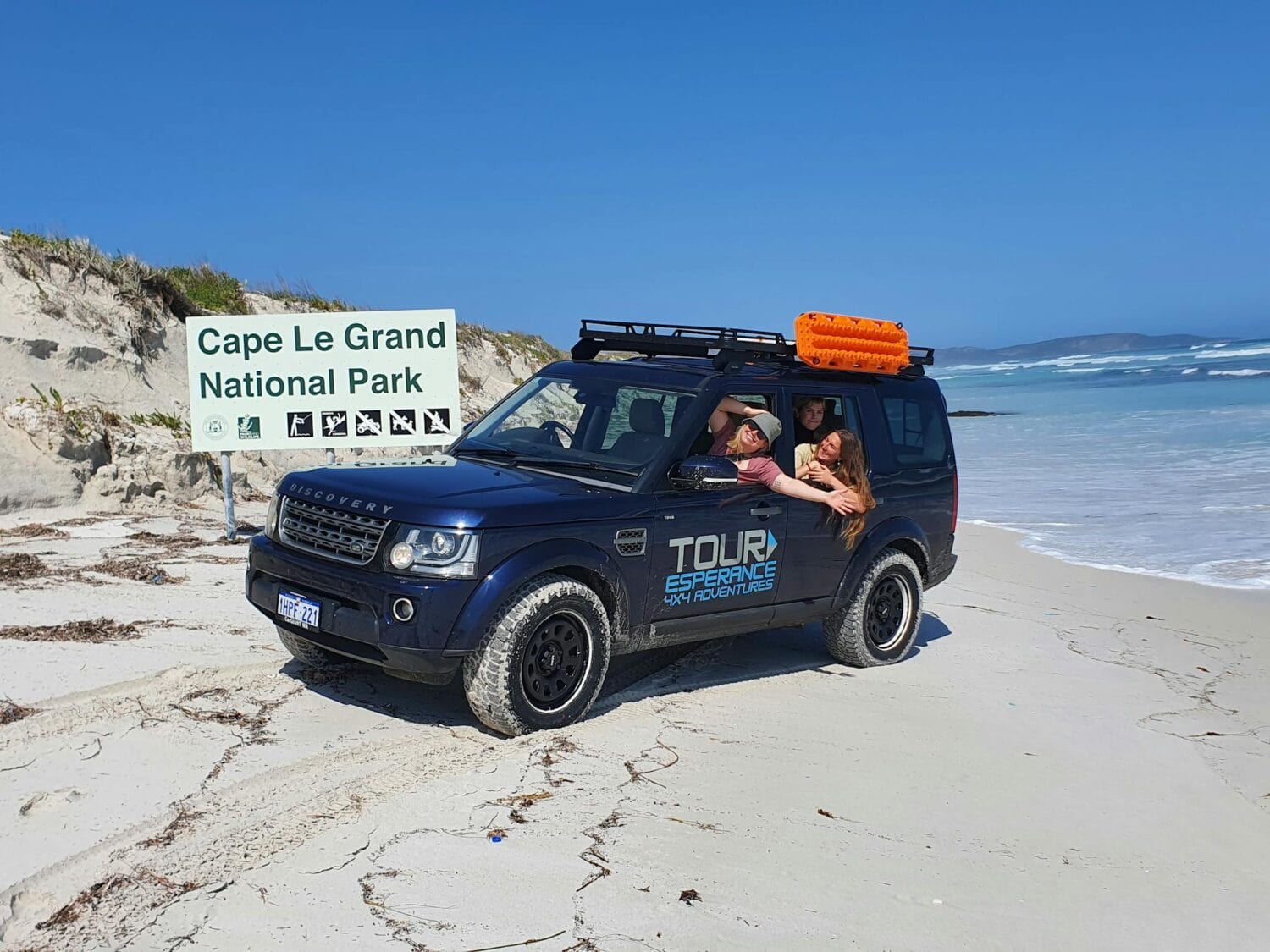 Entering Cape Le Grand National Park