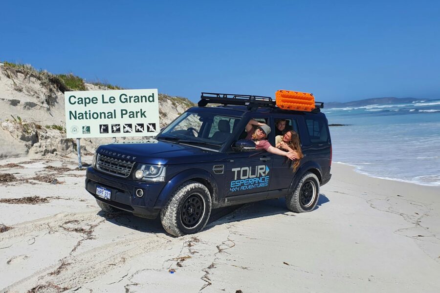 Entering Cape Le Grand National Park