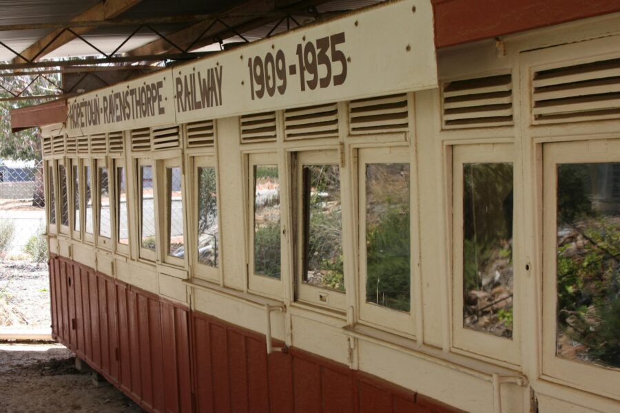 In 1914 passenger railway coaches were available to  the public and can be viewed at the museum.